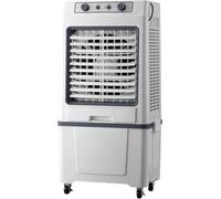 Rafraîchisseur d'air Évaporatif Industriel 3-en-1 Portable - Réservoir 40L Séparé, Oscillation 120°, 3 Vitesses, Refroidissement par Cristaux de Glace - pour Grandes Pièces, Usines, Bureaux
