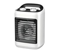 Rafraîchisseur d'Air Personnel USB 6 Vitesses, Ventilateur Refroidisseur de Bureau Portable avec Poignée, Climatiseur Évaporatif Silencieux pour Maison Chambre Voiture Bureau