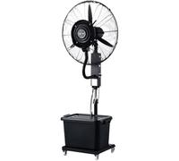 Rafraîchisseur d'air portable 3-en-1 Fonctionnement silencieux, réservoir de 4L, 3 vitesses de ventilation et 3 niveaux de brumisation-Appareil de refroidissement pour la maison et le bureau (75 cm)