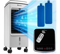 Rafraîchisseur d'air - TECTAKE - Rafraîchisseur d'air NOTOS mobile avec 3 modes de ventilation et lamelles pivotantes - Blanc