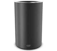 Rafraîchisseur de bouteille VINO, acier inox noir mat