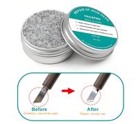 Rafraîchisseur de pointe de fer à souder, crème de soudure anti-adhésive à base d'étain, pâte de nettoyage, régénérateur d'oxyde de pointe de fer à souder 26g,16g,6g,8gÉtain