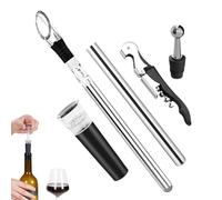 Rafraîchisseur de vin, tiges de refroidissement pour boissons, refroidisseur de bouteille de vin, bâton de refroidissement en acier inoxydable, bâton de refroidissement de vin, décapsuleur de vin