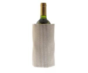 Rafraîchisseur souple Vin et Champagne Ajustable en Coton beige Koala