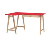 Ragaba Luka bureau d'angle gauche - Rouge