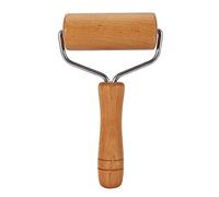 Raguso Rouleau à Pizza en Bois pour pâtisserie, Rouleau à pâtisserie antiadhésif et Rouleau à Pizza Baker Ustensiles de Cuisine en Bois pour la Maison(1)