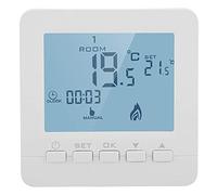 Raguso Thermostat Numérique Intelligent, Thermostats d'ambiance Programmable Chaudière Thermostat pour la Famille