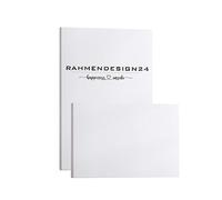 Rahmendesign24 Toile tendue non imprimée 28 x 35 cm 260 g/m² (100 % PES), 18 mm (standard)