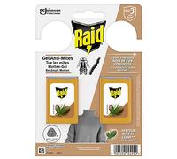 Raid Anti-Mites Gel Senteur Bois De Cedre - Attestation Woolmark