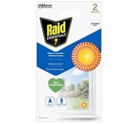 Raid Essentials Piège Mouches Stickers Fenêtre Soleil Levant 2 Pièges | Piège à mouches sans insecticide, sticker fenêtre, forme bouquet floral, 2 pièges, protection discrète