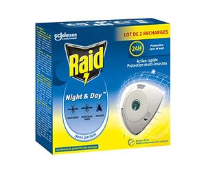 Raid Recharge NetD Protection Multi Insectes - Lot 2 Recharges