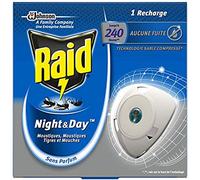 Raid Electrique Night&Day Recharge Mouches Moustiques/Tigres 240 Heures - Lot de 3