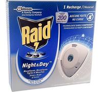 Raid Recharge pour Diffuseur Insecticide Night & Day 10 jours