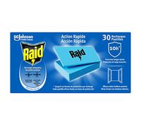 Raid Recharges Plaquettes Inodore - Moustiques et Moustiques Tigres - 30 Recharges Plaquettes