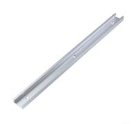 Rail à onglet en T en alliage d'aluminium, fente de fixation à double coupe pour scie à table, routeur, outil de travail du bois (400 mm)