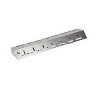 Rail aromatique en acier inoxydable pour Campingaz - Couvercle de brûleur avec guidage amélioré de la chaleur pour Compact 3