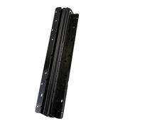 Rail coulissant robuste, épais, silencieux, Push-Pull, télescopique, laminé à froid, Guide en acier, 2 pièces(Mattblack28inch(700-1650mmmodel))