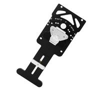 Rail d'angle rapide à installer - Guide carré pour fraise à rail - Construction robuste en aluminium pour une précision fiable du travail du bois - Fraise carrée réglable