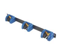 Rail de 3 porte-outils Smith & Locke noir/bleu 48mm