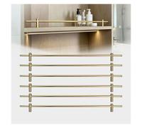 Rail De Garde D'étagère en Métal Rails De Basculement De Galerie Décorative for Étagères 1 2 4 6 8 Pack, Clôture Anti-Chute en Aluminium for Armoire(6 Pack,31inch/79cm)