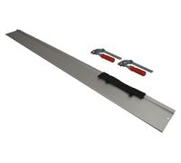 Rail de guidage avec 2 serre-joints, longueur 750 mm