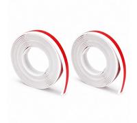 Rail de Guidage Bande de Rechange 495207 118 Inch/3M Protection Anti-éclats (Blanc, 3M 2pcs)