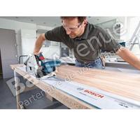 Rail de guidage Bosch Professional FSN 2100, 210 cm, Compatible FSN VEL, Bandes Antidérapantes, Pare-éclats