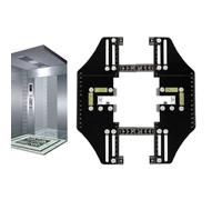 Rail De Guidage D'Ascenseur Réglage précis de double voie | Règle Guide À Double Ligne Pour Ascenseur Pour Projets Remplacement Construction Bâtiment Inspections Conformité