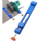 Rail de Guidage de Scie Circulaire, Pince de Positionnement de Fraise à Bois Réglable, Fixation de Cadre, Scie Circulaire Électrique Positionneur de Précision pour Fraisage Projets Boiseries