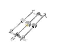 Rail de Guidage Linéaire, 1 Jeu De Rails Guidage D'imprimante 3D T8 Longueur Vis Mère 500mm + Arbre Linéaire 8 * 500mm + KP08 SK8 SC8UU + Boîtier D'écrou + Accouplement(8-400MM)