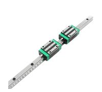 Rail de guidage linéaire, guide linéaire coulissant 600 mm-1000 mm, 1 rail de guidage linéaire carré HGR55 + 2 blocs coulissants HGH55HA(700mm)