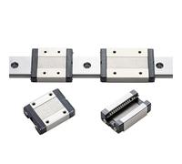 Rail de guidage linéaire Miniature MGW7 MGW12 MGW9 MGW15 L 100-1000mm, 1 pièce de guidage linéaire MGW + 1 pièce de bloc de chariot MGW MGW9H MGW12H MGW15H(MGW15H,200mm)