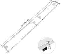 Rail de guidage pour scierie mobile - Règle de coupe du bois - 2,7 m - Réglable - Alliage aluminium-cuivre - Pour grumes