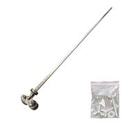Rail de guidage scie circulaire, outil jauge mesure réglable 60 cm, guide positionnement précision avec échelle de marquage, règle robuste avec rail en aluminium, pour menuiserie ind