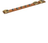 Rail de mise à la terre universel CU 20x5 mm 1 pôle UZ010
