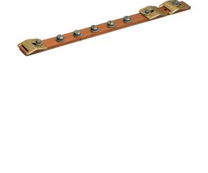Rail de mise à la terre universel CU 20x5 mm 1 pôle UZ010