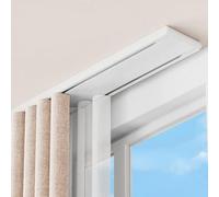 Rail de plafond pour rideaux - Rail de fixation robuste avec coulissement fluide et silencieux, idéal pour séparer les pièces d'un salon, préserver l'intimité dans un hôtel ou créer de grand