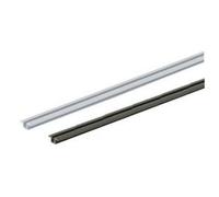 Rail de porte coulissante aluminium pour SlideLine 55+ foncé HETTICH