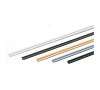 Rail de porte coulissante PVC SlideLine 55+ noir HETTICH
