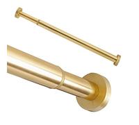 Rail de Rideau Double courbé, Tringle à Rideaux en Aluminium à Fixation Murale ou au Plafond, pour séparer Les pièces et préserver l'intimité du Salon, Rail Droit et pour fenêtres en Baie (C