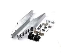 Rail de table pliante télescopique en aluminium, 350 mm fermé à 1 270 mm ouvert(Open 1270mm)
