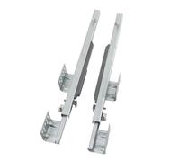 Rail de tiroir à traction complète à 2 sections, loquet inférieur, rail caché(14inch)