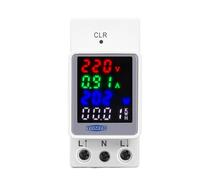 Rail din 4 en 1 AC 110V 220V 100A, tension, courant, KWH, moniteur d'énergie électrique, VOLT, ampli, voltmètre, ampèremètre, wattmètre