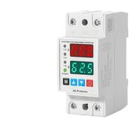 Rail DIN 40A/63A 230V, dispositif de Protection contre les surtensions et les sous-tensions réglables, protecteur de relais, moniteur de limite, protecteur de surintensité