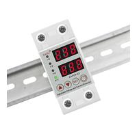 Rail Din 40A 63A 230V, Protection réglable contre les surtensions/sous-tensions, kWh, compteur d'énergie, relais, limite de Protection contre les surintensités