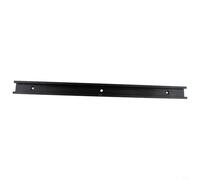 Rail en T en alliage d'aluminium noir pour le travail du bois, glissière de barre à onglet de 30 mm avec fente en T, compatible avec scie de table et gabarits d'établi, accessoire de serrage à action