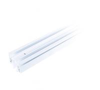 Rail invisible Xperta pour porte coulissante bois - à encastrer - blanc - 3 m ARGENTA