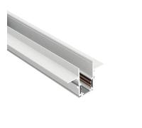 Rail Magnétique Encastré 48V 1m BLANC