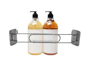 Rail organiseur de salle de bain - de compression, étagère pour à | D'acciaio | Galles de douche d'angle adhésif extensible avec routes rotatives à 180 °, intérieur RV pour remorques, armes