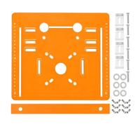 Rail pour système de coupe de scie circulaire avec marquage gradué | Guide de coupe circulaire millimètre d'épaisseur pour menuisier, atelier, coupes droites, encadrement, positionnement